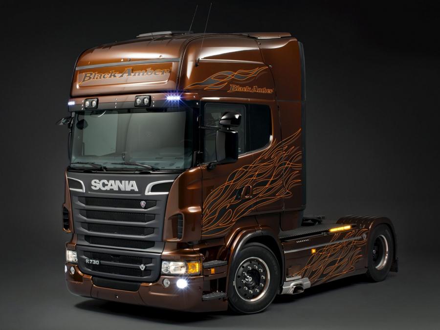  Scania R730 4x2 Topline Black Amber 2011 года  (фото 1 из 2)
